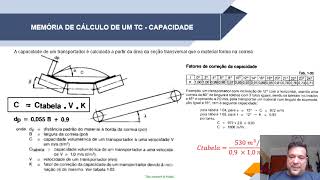 Aula de Máquinas de Elevação e Transporte - Transportador de Correia