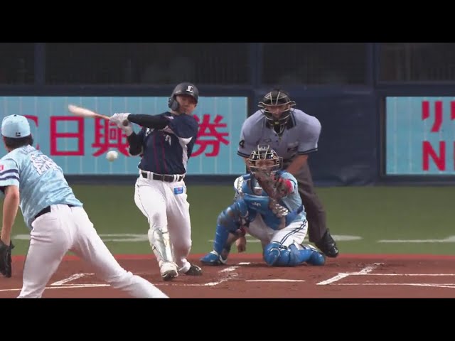 【1回表】お手本のような先制劇!! ライオンズ・森が先制タイムリーを放つ!! 2019/8/19 H-L