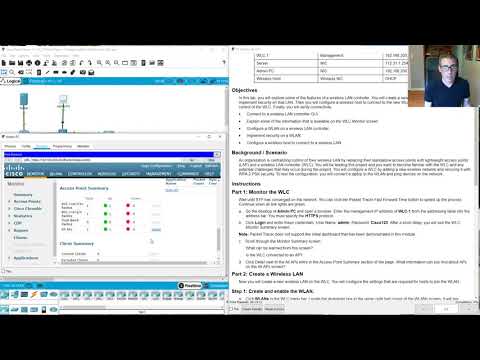 CCNA 2: Configure a Basic WLAN on the WLC PT 13.2.7