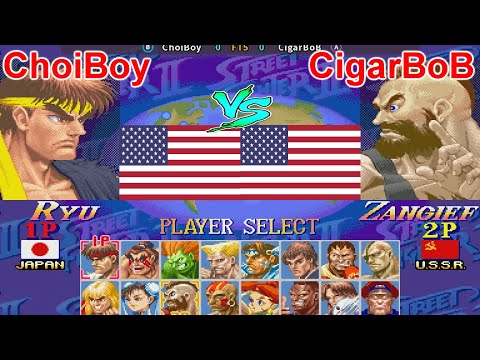 Super Street Fighter II X: Grand Master Challenge - ChoiBoy vs CigarBoB  FT5
