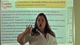 A Revolução Cubana Vitoriosa Em 1959 Teve Como Principal Característica