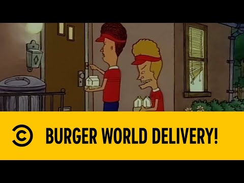 Burger World Delivery! | Beavis And Butt-Head | Comedy Central Africa