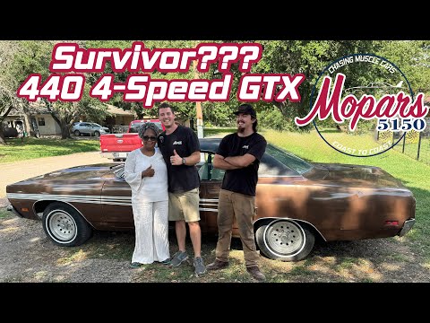 One-Family-Owned 1970 Plymouth GTX 440 4-Speed! Is it a Rare Survivor??