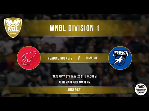 WNBL LIVE: Reading Rockets  Vs Ipswich Women - 08.05.21