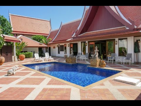 Sirinthara Villa | Extra Large Four Bedroom Thai-Style Pool Villa for Rent in Rawai