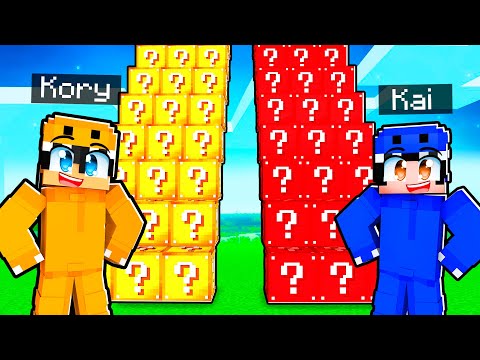 NOOB vs PRO: Lucky Block Staircase Challenge - Minecraft