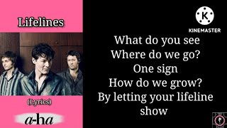 a-ha - Lifelines (lyrics)
