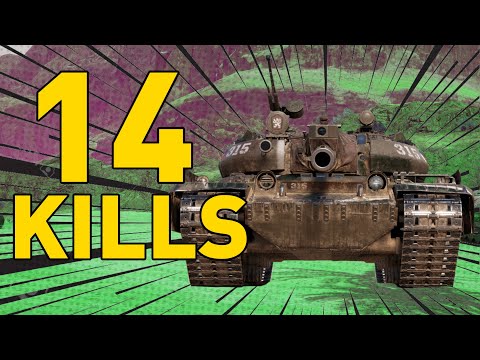 14 KILLS in World of Tanks!