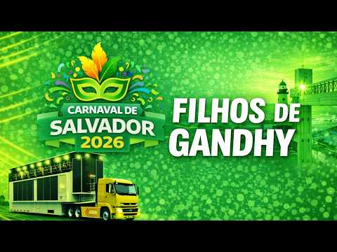 Carnaval 2026 - Filhos de Gandhy na Segunda - Salvador BA - 16/02