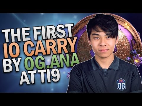 THE FIRST IO-CARRY IN TI9 BY OG.ANA | DOTA 2 MVP PERSPECTIVE
