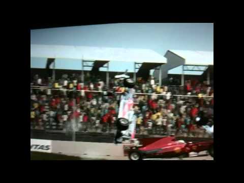 formula 1 2010: crazy crash testing
