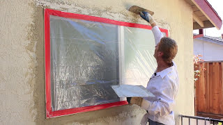How to apply and install stucco