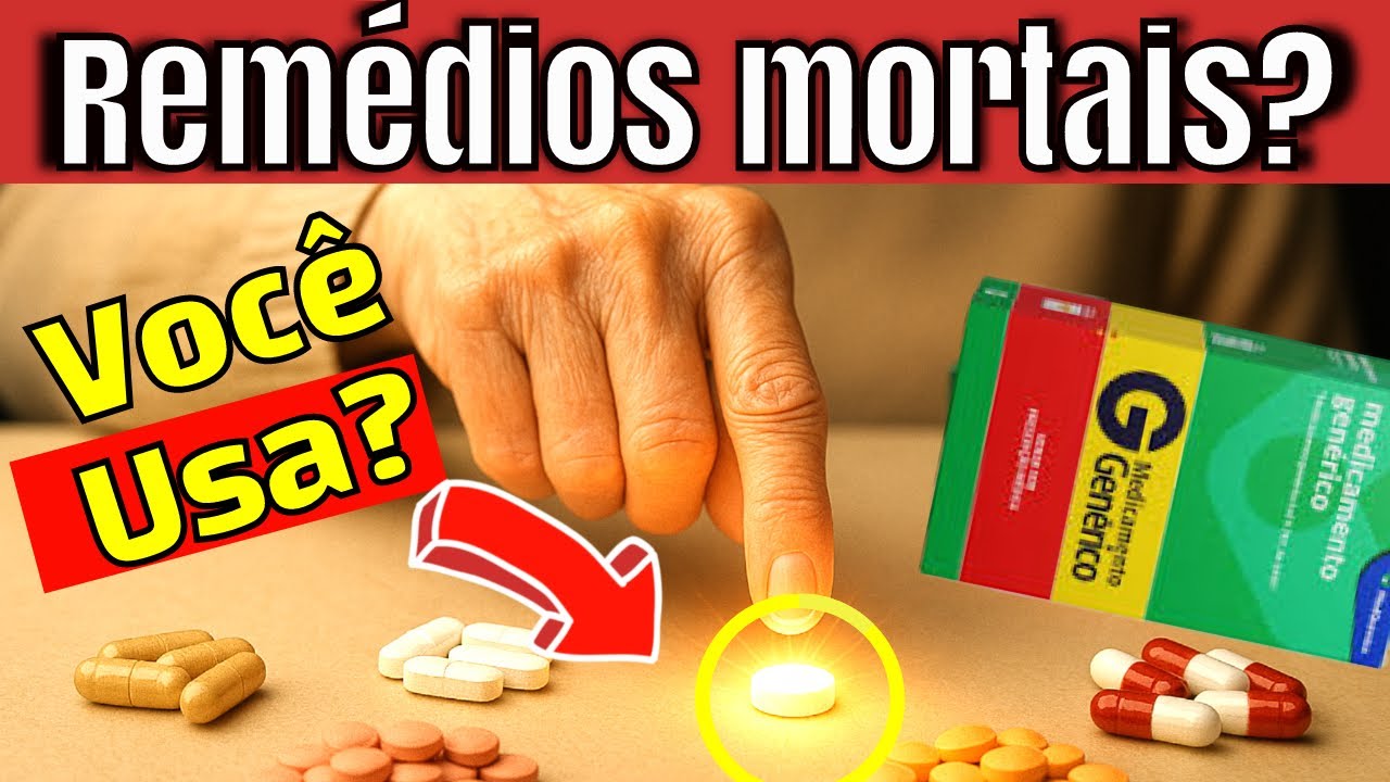 7 remédios MAIS PERIGOSOS para IDOSOS! | Medicamentos que podem ser FATAIS para maiores de 60 anos