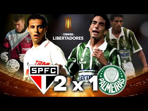 O DIA QUE O PALMEIRAS CHEGOU COMO FAVORITO E FOI ELIMINADO PELO SÃO PAULO NA LIBERTADORES