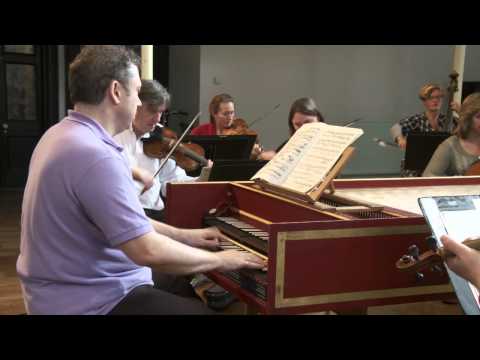 JS Bach Concerto in D minor for harpsichord - Allegro