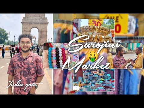 Back to Delhi 🫶🏻  | India Gate & Sarojini Market 🛍️ | IV Day - 10 | Jaykriseey 
