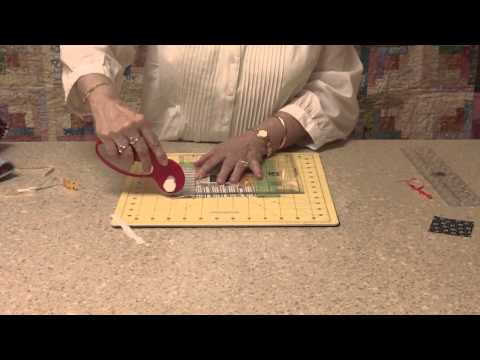 Creative Grids Non-Slip Log Cabin Trim Tool for 8" Finished Blocks