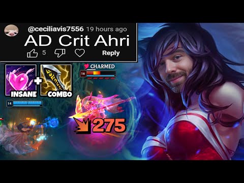 AD CRIT AHRI is INSANE. Charm into Crits then chase with ult | Azir Top, Bel'veth Support