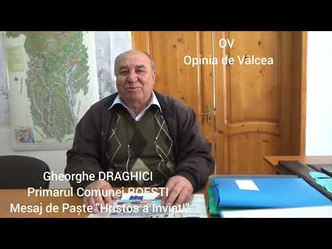 Mesajul de Paște al primarului COMUNEI ROESTI – VÂLCEA