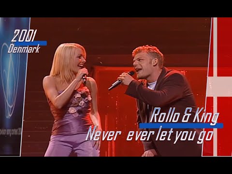 eurovision 2001 Denmark 🇩🇰 Rollo & King - Never ever let you go ᴴᴰ