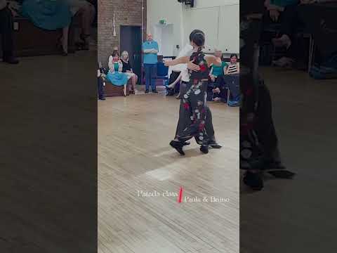 PATADA class with Paula Duarte & Bruno Vandenabeele 💜 #argentinetango #argentinetangoclasses