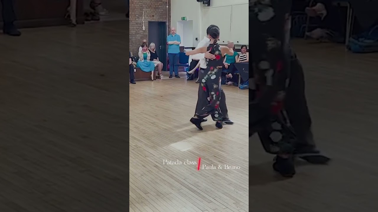 PATADA class with Paula Duarte & Bruno Vandenabeele 💜 #argentinetango #argentinetangoclasses