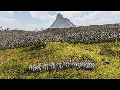 100 CHUNK NORRIS vs 100000 TROLLS - Ultimate Epic Battle Simulator 2 UEBS 2