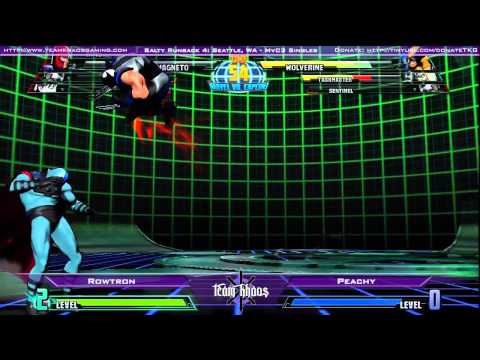 Salty Runback 4 MvC3 Singles   Rowtron vs Peachy