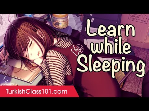 Learn Turkish While Sleeping 8 Hours - Must Know Sleeping Home Interior Phrases