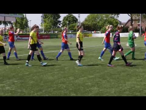 Voetbal vrouwen Oranje Nassau VR1 - VIOS V. VR1 Broekland