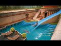 5 Hours Of Building Survival In Nature Built House Swimming Pool Construction Crafting To Relax