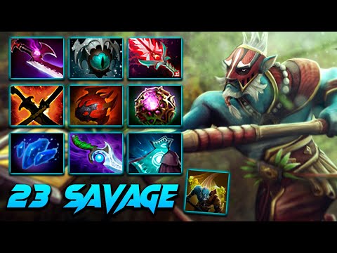 T1.23savage Phantom Lancer - Dota 2 Pro Gameplay [Watch & Learn]