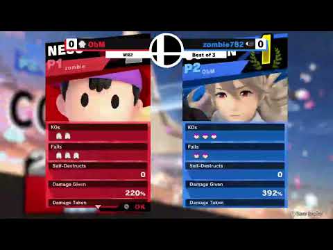 Smash at UC Davis #14: WR2 - Zombie782 (Ness) vs ObM (Corrin)