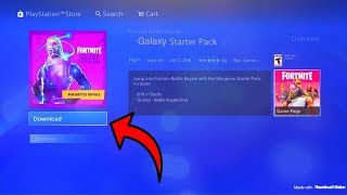 HOW TO DOWNLOAD NEW FORTNITE GALAXY SKIN FROM GALAXY NOTE 9 TO PS4 OR XBOX ACCOUNT GALAXY SKIN FREE!