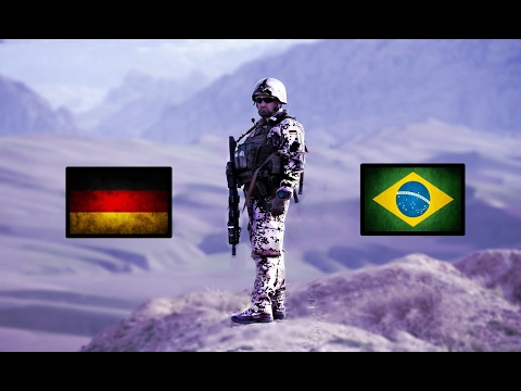 Military Power - BRAZIL vs GERMANY Military Power | Brazilian Army VS German Army Comparison 2016 HD
