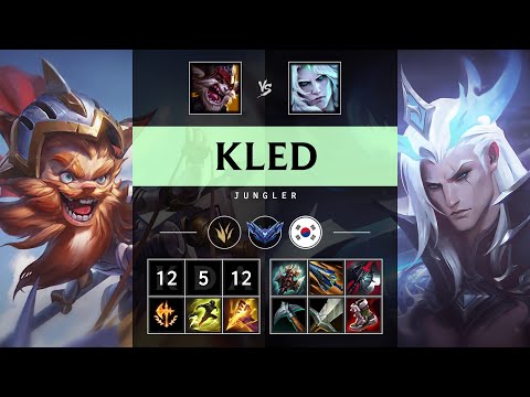 Kled Jungle vs Viego - KR Diamond Patch 25.10