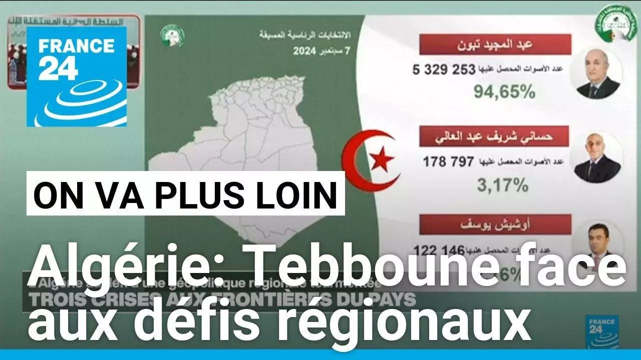 Algérie: Tebboune face aux défis régionaux • FRANCE 24