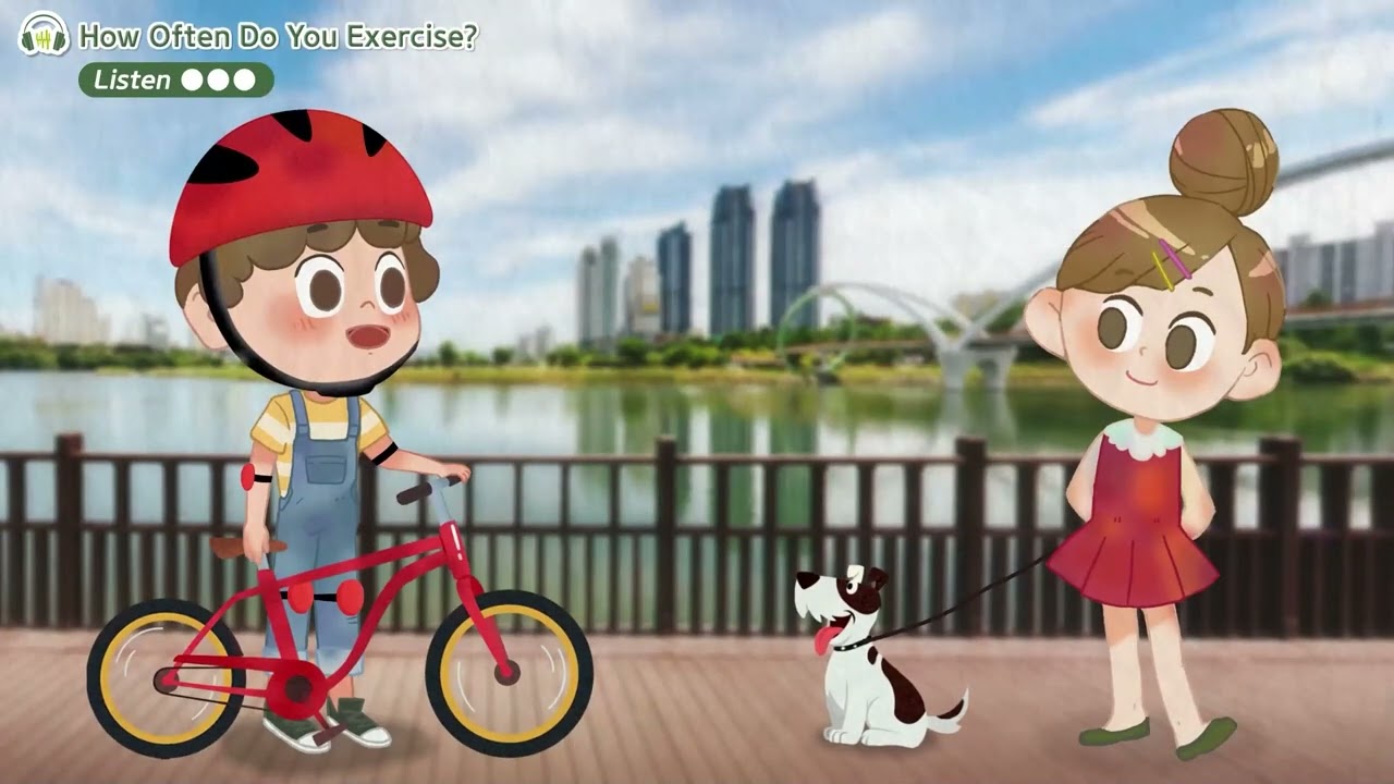 [초등 다듣영어 학습콘텐츠] 6학년 7편 How Often Do You Exercise?
