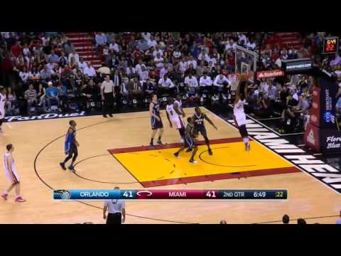 2016.03.25 vs Orlando Magic Hassan Whiteside Highlights, 26 pts, 5 blks