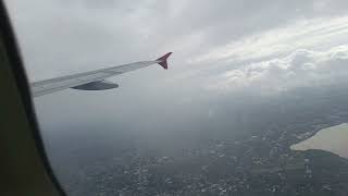 Srilanka To Trichy Srilankan Airline takeoff & Ram Sethu Views #srilanka #trichy #airplane #travel