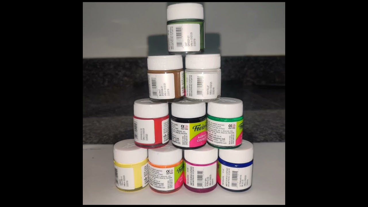 Fabric Painting Basic Materials for beginners