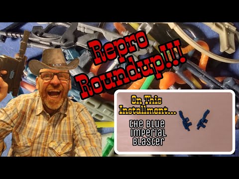 Vintage Star Wars REPRO ROUNDUP!! | Blue Imperial Blaster | Is your SW accessory real or fake?