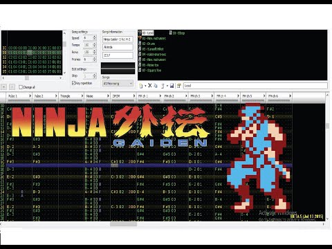 Ninja Gaiden nes - Act 4-2 V2 (VRC7)