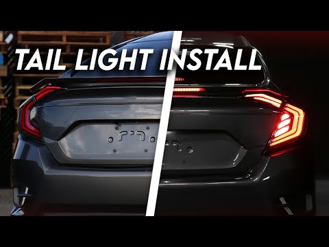 Sequential LED Tail Light Install | 10th Gen Civic