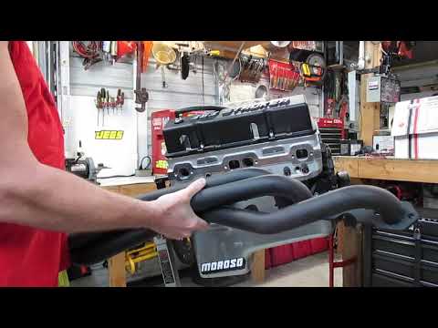 Oil Dipstick for Chevy Small Block with Headers