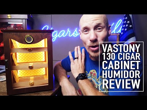 Vastony 130 Cigar Cabinet Humidor Review