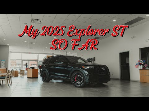 How I picked up my 2025 Explorer ST 👀