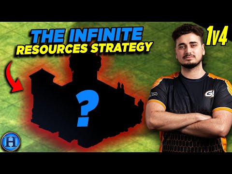 I Went For The Infinite Resources Strategy | 1v4 AoE2