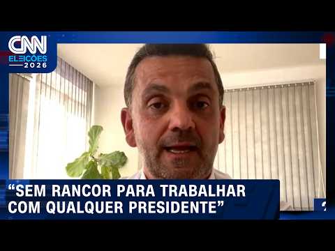 À CNN, Maranata (PSDB) diz “não ter rancor” para trabalhar com qualquer presidente