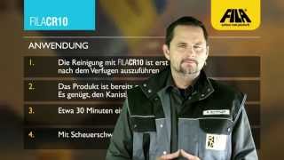 Fila CR10 Spezialreiniger für Epoxidharz Entfernung von Fliesen oder Mosaik vom Stein-Doktor